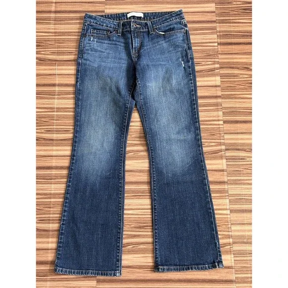 Mid Rise Women's Levi's 545 Low Boot Cut Levi's Jeans